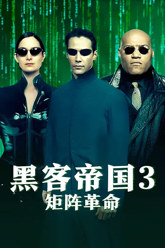 黑客帝国3【影视解说】海报剧照